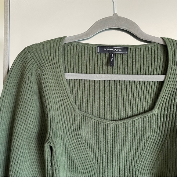 BCBGMaxAzria Ribbed Sweater Top - Picture 6 of 6